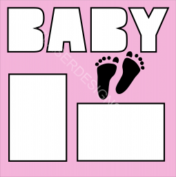 Baby Footprints Window
